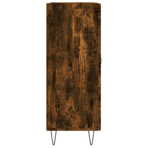 Credenza Rovere Fumo 69,5x34x90 cm in Legno Multistrato 828041