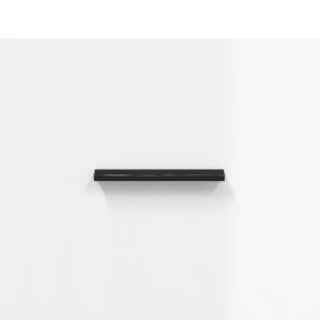 Credenza 69,5x34x90 cm in Legno Multistrato Bianco Lucido 828062