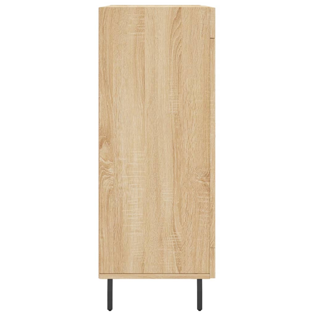 Credenza Rovere Sonoma 69,5x34x90 cm in Legno Multistrato 828063