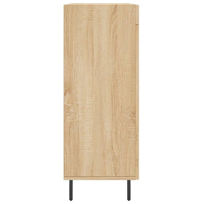 Credenza Rovere Sonoma 69,5x34x90 cm in Legno Multistrato 828063