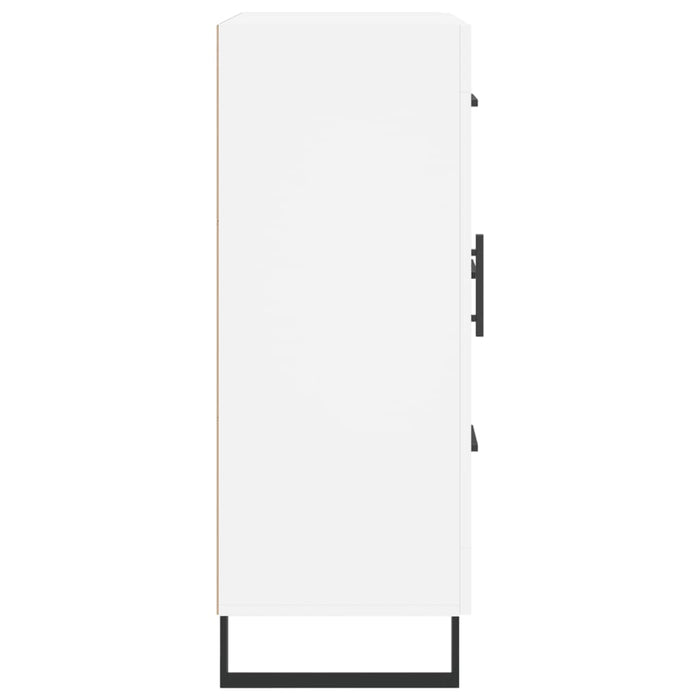 Credenza Bianca 69,5x34x90 cm in Legno Multistrato 828068