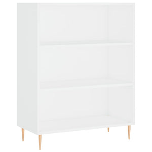 Libreria Bianca 69,5x32,5x90 cm in Legno Multistrato 828348