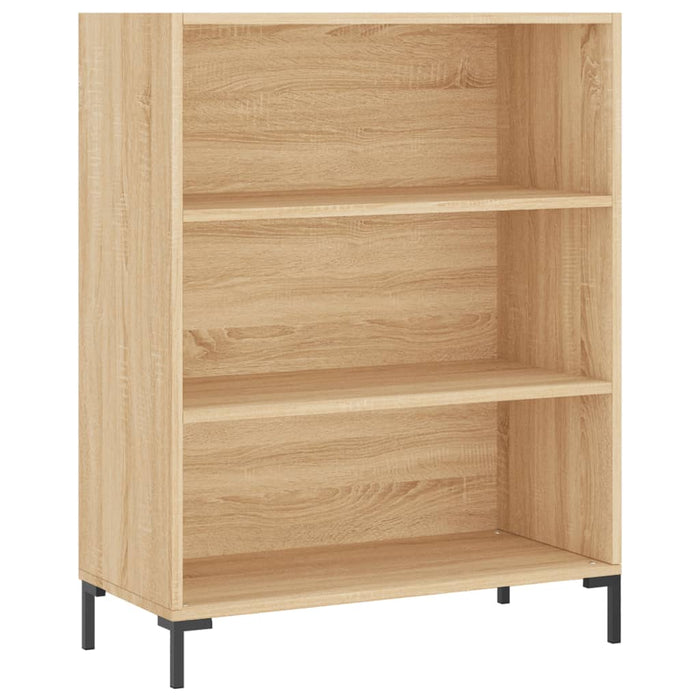 Libreria Rovere Sonoma 69,5x32,5x90 cm in Legno Multistratocod mxl 80515