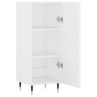 Credenza Bianca 34,5x34x90 cm in Legno Multistrato 828516