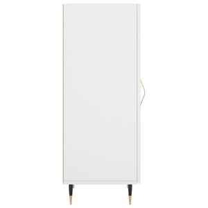 Credenza Bianca 34,5x34x90 cm in Legno Multistrato 828516