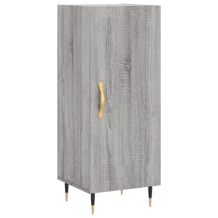 Credenza Grigio Sonoma 34,5x34x90 cm in Legno Multistrato 828522