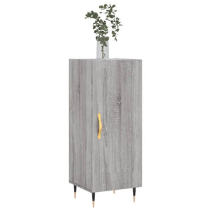 Credenza Grigio Sonoma 34,5x34x90 cm in Legno Multistrato 828522
