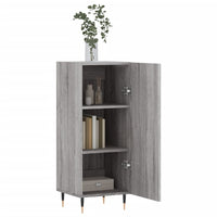 Credenza Grigio Sonoma 34,5x34x90 cm in Legno Multistrato 828522