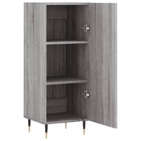 Credenza Grigio Sonoma 34,5x34x90 cm in Legno Multistrato 828522
