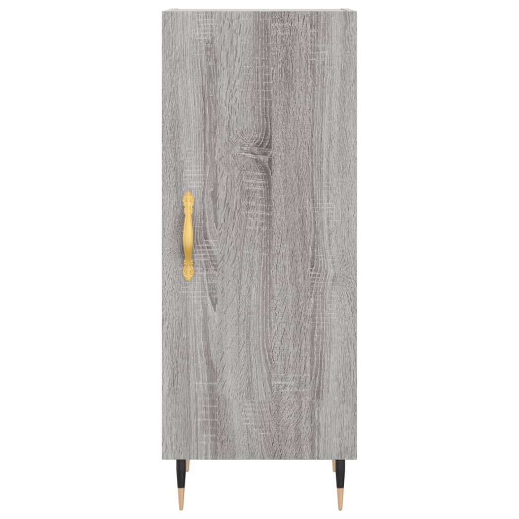 Credenza Grigio Sonoma 34,5x34x90 cm in Legno Multistrato 828522