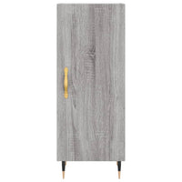 Credenza Grigio Sonoma 34,5x34x90 cm in Legno Multistrato 828522