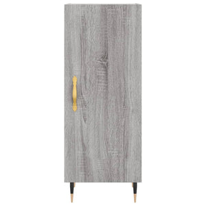Credenza Grigio Sonoma 34,5x34x90 cm in Legno Multistrato 828522
