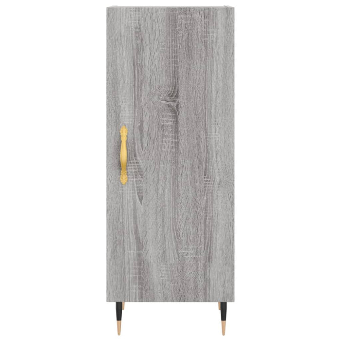 Credenza Grigio Sonoma 34,5x34x90 cm in Legno Multistrato 828522