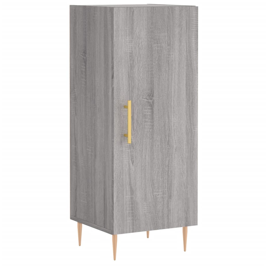 Credenza Grigio Sonoma 34,5x34x90 cm in Legno Multistrato 828530