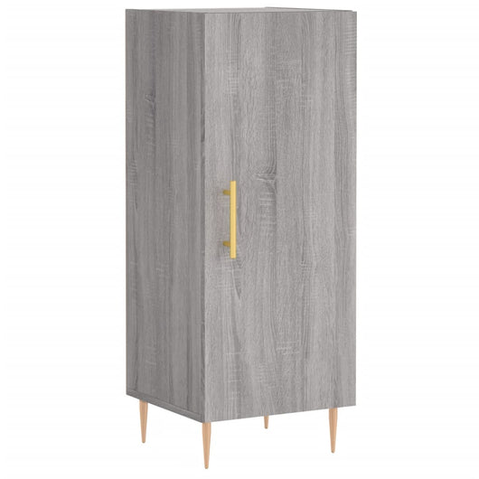 Credenza Grigio Sonoma 34,5x34x90 cm in Legno Multistrato 828530
