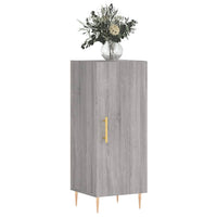 Credenza Grigio Sonoma 34,5x34x90 cm in Legno Multistrato 828530