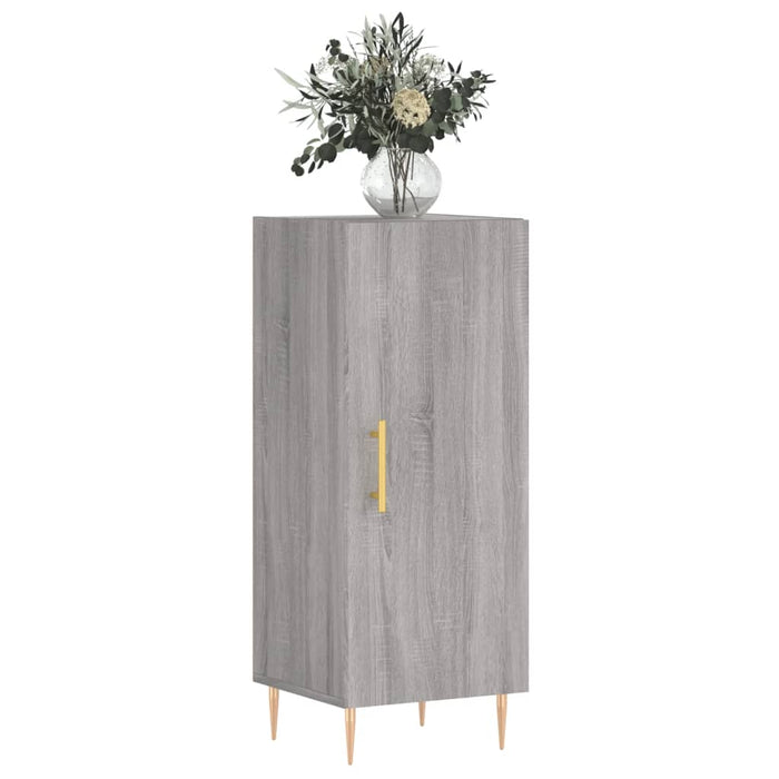 Credenza Grigio Sonoma 34,5x34x90 cm in Legno Multistrato 828530
