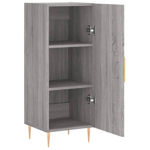 Credenza Grigio Sonoma 34,5x34x90 cm in Legno Multistrato 828530