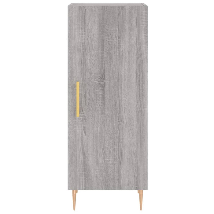 Credenza Grigio Sonoma 34,5x34x90 cm in Legno Multistrato 828530