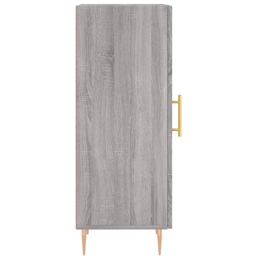 Credenza Grigio Sonoma 34,5x34x90 cm in Legno Multistrato 828530