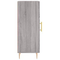 Credenza Grigio Sonoma 34,5x34x90 cm in Legno Multistrato 828530