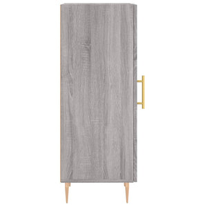 Credenza Grigio Sonoma 34,5x34x90 cm in Legno Multistrato 828530