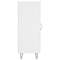Credenza Bianca 34,5x34x90 cm in Legno Multistrato 828532
