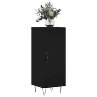 Credenza Nero 34,5x34x90 cm in Legno Multistratocod mxl 102992