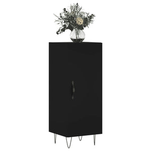 Credenza Nero 34,5x34x90 cm in Legno Multistratocod mxl 102992
