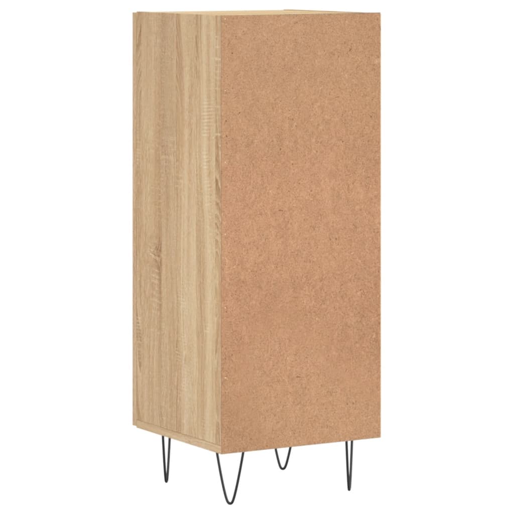 Credenza Rovere Sonoma 34,5x34x90 cm in Legno Multistrato 828535