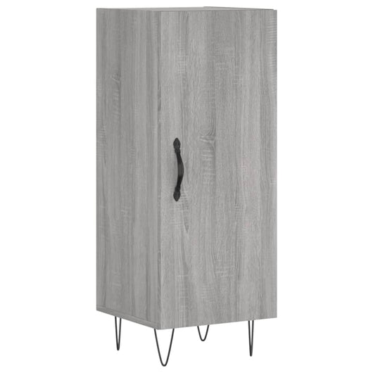 Credenza Grigio Sonoma 34,5x34x90 cm in Legno Multistrato 828538