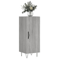 Credenza Grigio Sonoma 34,5x34x90 cm in Legno Multistrato 828538