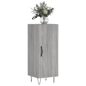 Credenza Grigio Sonoma 34,5x34x90 cm in Legno Multistratocod mxl 104688