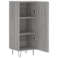 Credenza Grigio Sonoma 34,5x34x90 cm in Legno Multistrato 828538