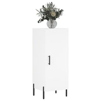 Credenza Bianca 34,5x34x90 cm in Legno Multistrato 828548