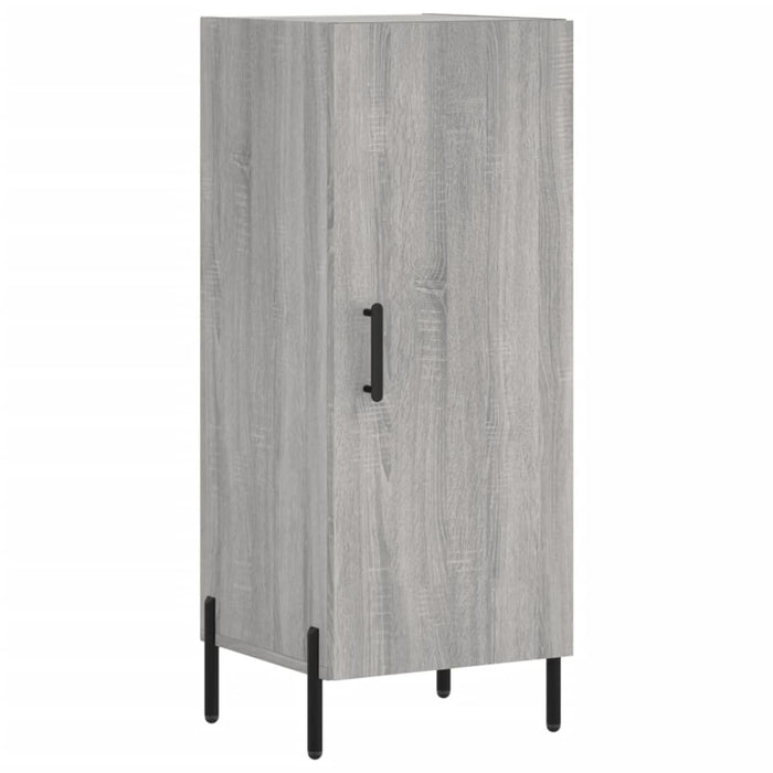 Credenza buffet cassettiera mobile contenitore organizer cucina soggiorno soggiorno Sonoma 34,5 x 34 x 90 cm derivati ​​del legno grigio 02_0036319