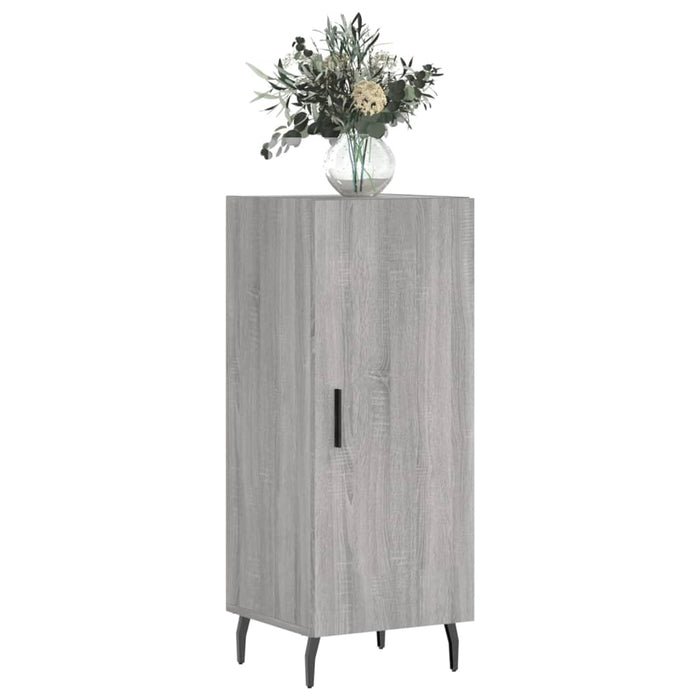 Credenza Grigio Sonoma 34,5x34x90 cm in Legno Multistrato 828562