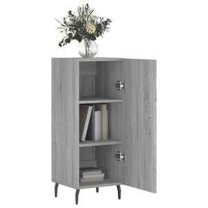 Credenza Grigio Sonoma 34,5x34x90 cm in Legno Multistrato 828562