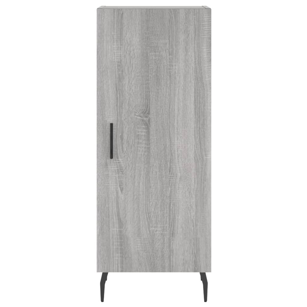 Credenza Grigio Sonoma 34,5x34x90 cm in Legno Multistrato 828562