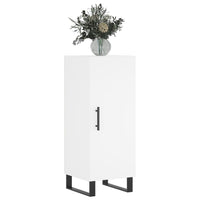 Credenza Bianca 34,5x34x90 cm in Legno Multistratocod mxl 79558