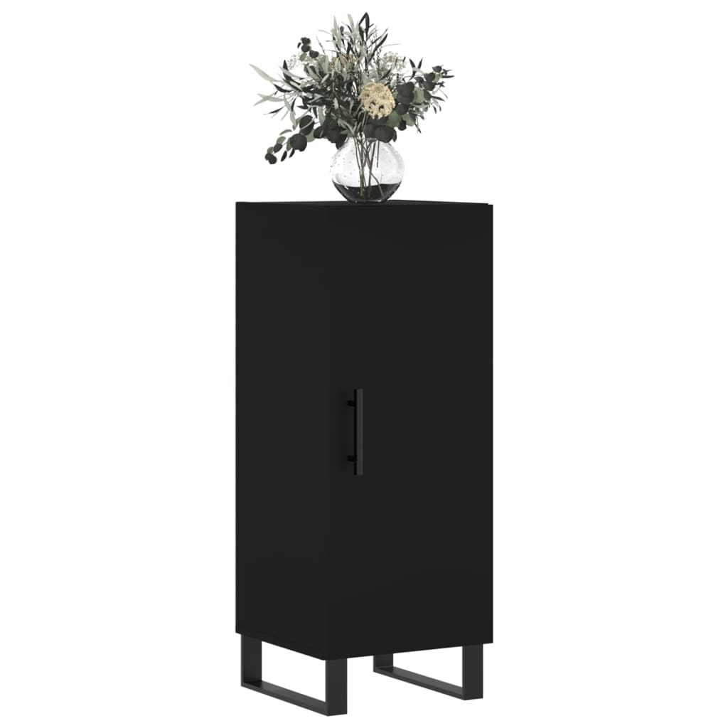 Credenza Nero 34,5x34x90 cm in Legno Multistratocod mxl 103003