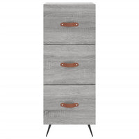 Credenza Grigio Sonoma 34,5x34x90 cm in Legno Multistrato 828578