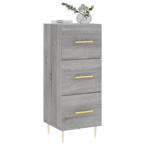Credenza Grigio Sonoma 34,5x34x90 cm in Legno Multistrato 828594