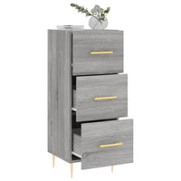 Credenza Grigio Sonoma 34,5x34x90 cm in Legno Multistrato 828594