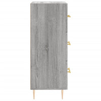 Credenza Grigio Sonoma 34,5x34x90 cm in Legno Multistrato 828594