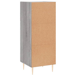 Credenza Grigio Sonoma 34,5x34x90 cm in Legno Multistrato 828594