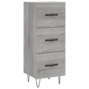 Credenza Grigio Sonoma 34,5x34x90 cm in Legno Multistrato 828602