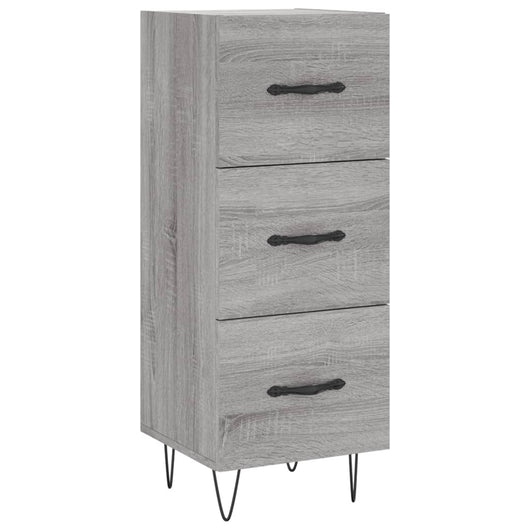Credenza Grigio Sonoma 34,5x34x90 cm in Legno Multistrato 828602
