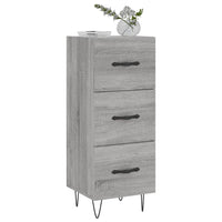 Credenza Grigio Sonoma 34,5x34x90 cm in Legno Multistrato 828602