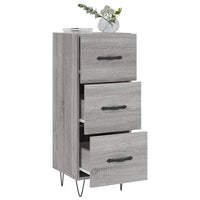 Credenza Grigio Sonoma 34,5x34x90 cm in Legno Multistrato 828602